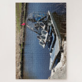 Florida-Sumpfboot 2 Puzzle (Vertikal)