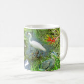 Florida-Sumpfgebiet-Nationalparkwild lebende tiere Kaffeetasse (VorderseiteRechts)