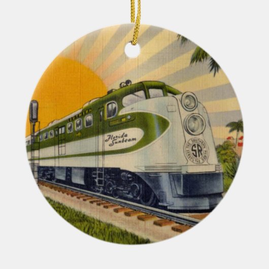 Florida Sunbeam Keramik Ornament (Vorne)