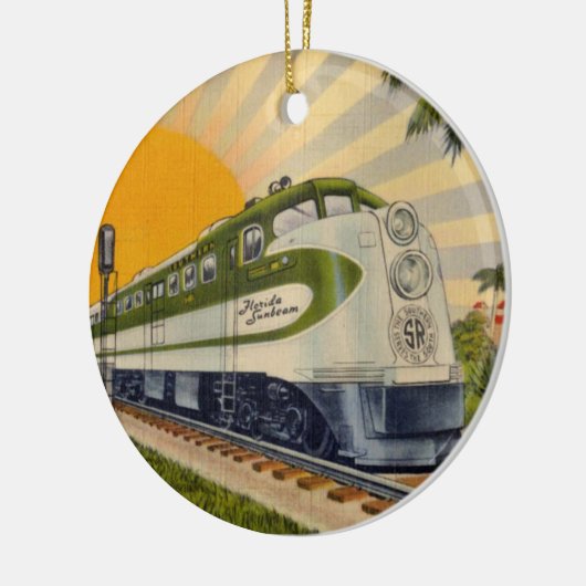 Florida Sunbeam Keramik Ornament (Links)