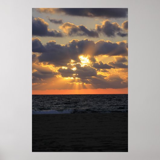 Florida Sunrise Poster (Vorne)