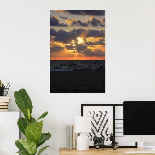 Florida Sunrise Poster (Heimbüro)