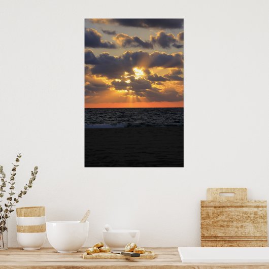 Florida Sunrise Poster (Küche)