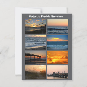 Florida Sunrise Postkarte