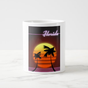 Florida Sunset 1984 Poster Jumbo-Tasse