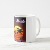 Florida Sunset 1984 Poster Kaffeetasse (VorderseiteRechts)