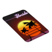 Florida Sunset 1984 Poster Magnet (Rechte Seite)