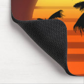 Florida Sunset 1984 Poster Mousepad (Ecke)