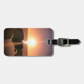 Florida Sunset am Strand Natürliche Fotografie Gepäckanhänger (Vorderseite horizontal)