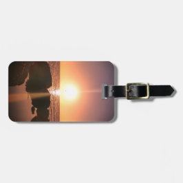 Florida Sunset am Strand Natürliche Fotografie Gepäckanhänger