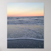 Florida Sunset Beach Ocean Foto Poster (Vorne)