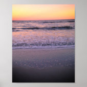 Florida Sunset Beach Ocean Foto Poster (Vorne)