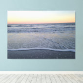 Florida Sunset Beach Ocean Foto Poster Leinwanddruck (Insitu (Holzboden))
