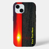 Florida Sunset Case-Mate iPhone Hülle (Rückseite)