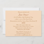 Florida Sunset Einladung (Rückseite)