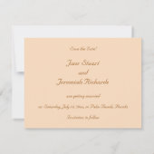 Florida Sunset Einladung (Rückseite)