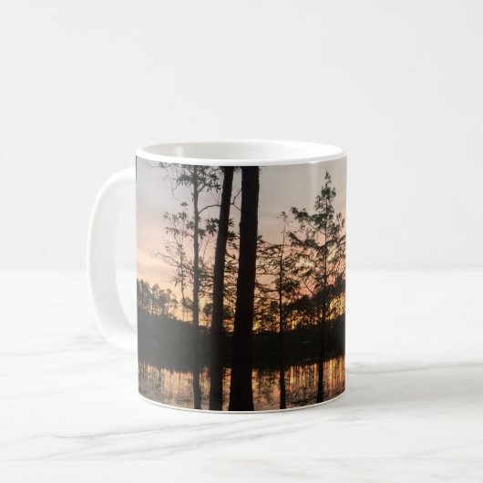 Florida Sunset Flasche Kaffeetasse (Vorderseite Links)