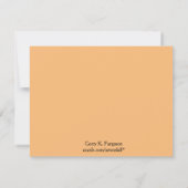 FLORIDA SUNSET GREETCARD KARTE (Rückseite)