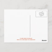 Florida Sunset in August Postkarte (Rückseite)