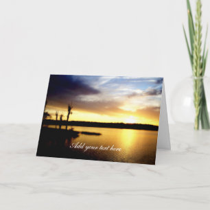 Florida Sunset Karte