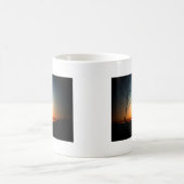 Florida Sunset mit Kreuz Kaffeetasse (Mittel)