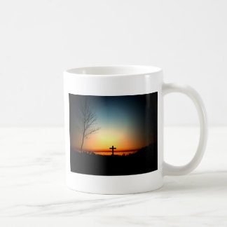 Florida Sunset mit Kreuz Kaffeetasse