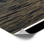 Florida Sunset mit Pelican Poster (Ecke)