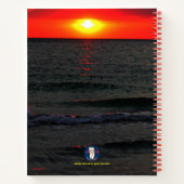 Florida Sunset Notizblock (Rückseite)