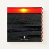 Florida Sunset Notizblock (Rückseite)