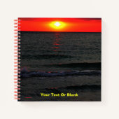 Florida Sunset Notizblock (Vorderseite)