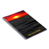 Florida Sunset Notizblock (Rechte Seite)