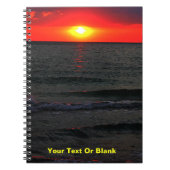 Florida Sunset Notizblock (Vorderseite)