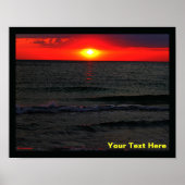 Florida Sunset Poster (Vorne)