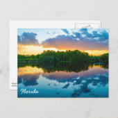 Florida Sunset Postkarte (Vorne/Hinten)