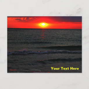 Florida Sunset Postkarte