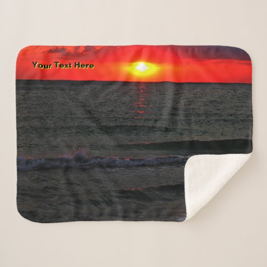 Florida Sunset Sherpadecke (Vorderseite (Horizontal))