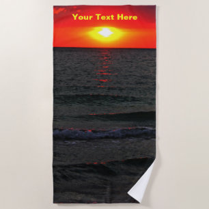 Florida Sunset Strandtuch