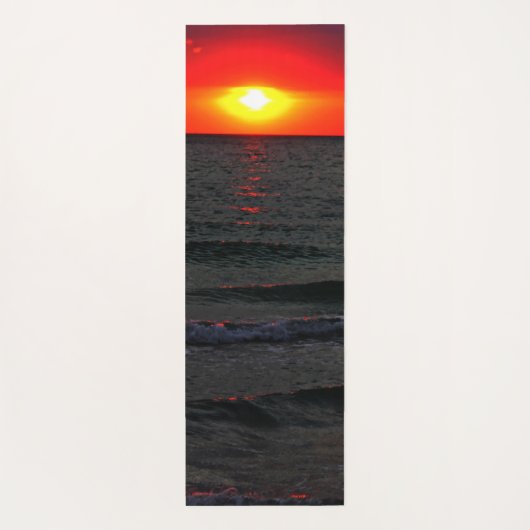 Florida Sunset Yogamatte (Rückseite)