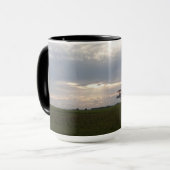 Florida Sunshine on lone pine tree Nature Foto Tasse (Vorderseite Links)