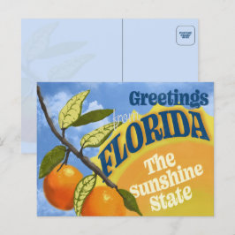 Florida Sunshine Postcard Postkarte
