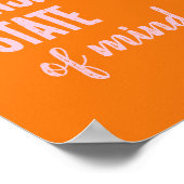 Florida Sunshine Staat des Geistes Poster (Ecke)