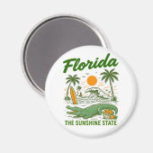 Florida - Sunshine State Magnet (Vorderseite/Rückseite)
