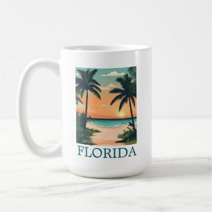 Florida Sunshine State – Tropisches Strandparadies Kaffeetasse