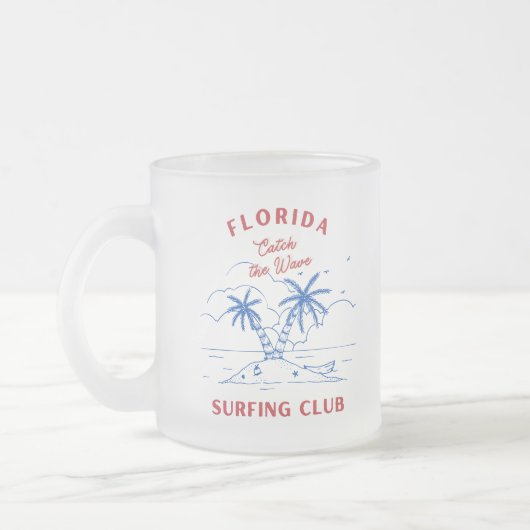 Florida Surf Mattierte Tasse (Links)