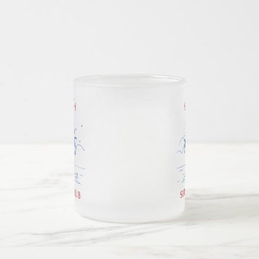 Florida Surf Mattierte Tasse (Mittel)