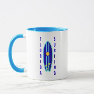 Florida Surfing Kaffee Tasse