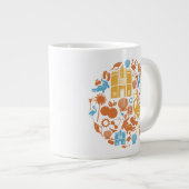 Florida-Symbole Jumbo-Tasse (Vorderseite Rechts)