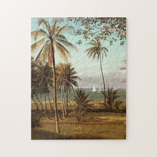 Florida-Szene, Kunstmalerei, Puzzle (Vertikal)