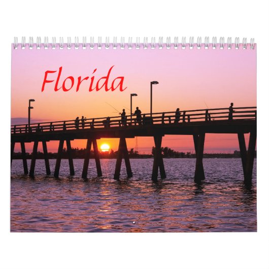 Florida-Szenen Kalender (Titelbild)