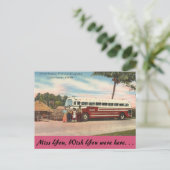 Florida, Tamiami Trail, Everglades Postkarte (Stehend Vorderseite)